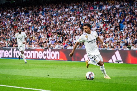 Rodrygo performing for Real Madrid in La Liga